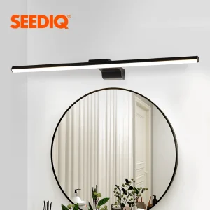 Led Miroir lumière Pour salle de bains Blanc Noir Led Applique Murale Moderne Appliques Murales AC85-265V Nikappliques Éclairage Led Miroir lumière Pour salle de bains Blanc Noir Led Applique Murale Moderne Appliques Murales AC85-265V Nikappliques Éclairage