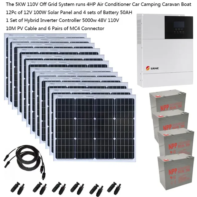 Kit de panneaux solaires – vue 2