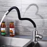 Robinets de cuisine chauds et froids en acier inoxydable… – vue 3