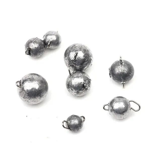 5 pièces/lot plombs de pêche 28g poids de balle d'eau… – vue 2