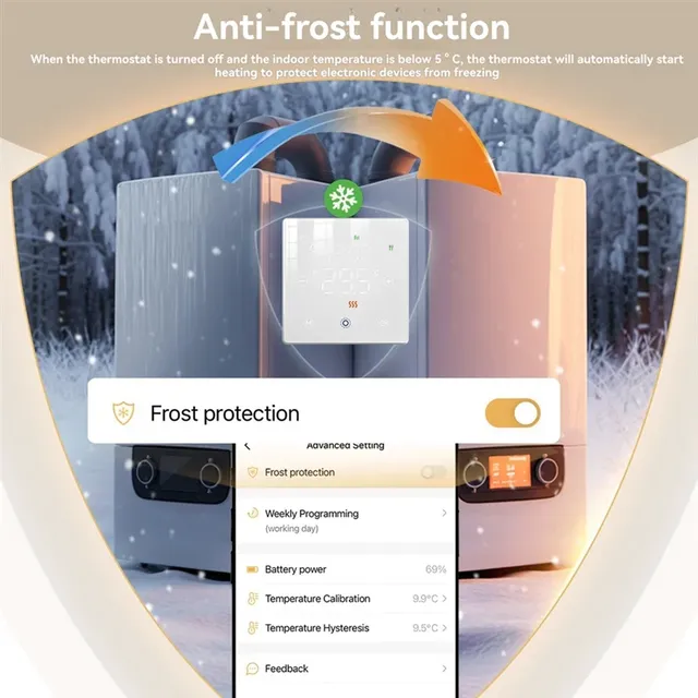 SUNRI-Tuya Wifi maison intelligente chauffage au sol… – vue 5