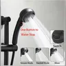 HOBathtub en laiton noir avec pommeau de douche – vue 5