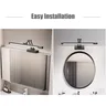 Led salle de bain miroir avant lampe Pir détection de… – vue 6