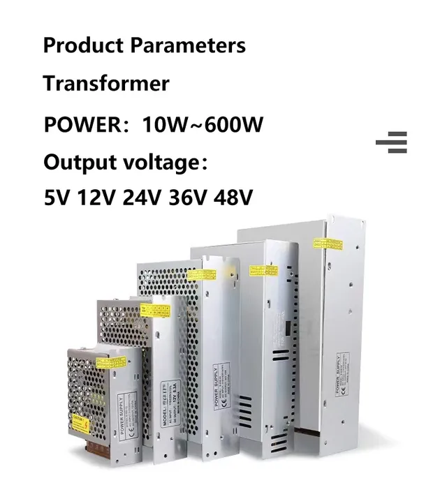Alimentation électrique 5V 12V 24V 36V SMPS 5 12 24 36 V… – vue 3
