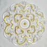 Rosace plafond décorative ronde baroque rococo motifs… – vue 4