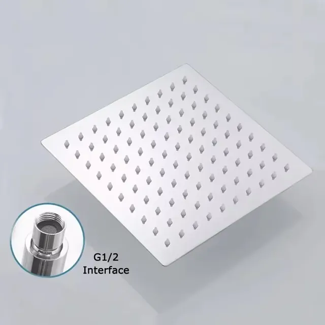 Pommeau de douche à effet de pluie 12/10/8 pouces – vue 6