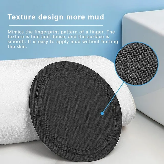Brosse de gIslande en caoutchouc noir indolore – vue 3