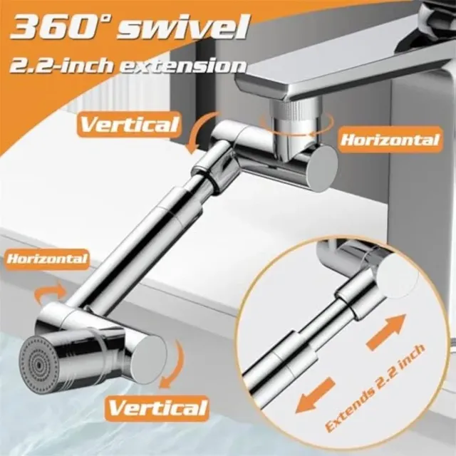 Bras robotique pivotant universel rétractable 1440 – vue 3