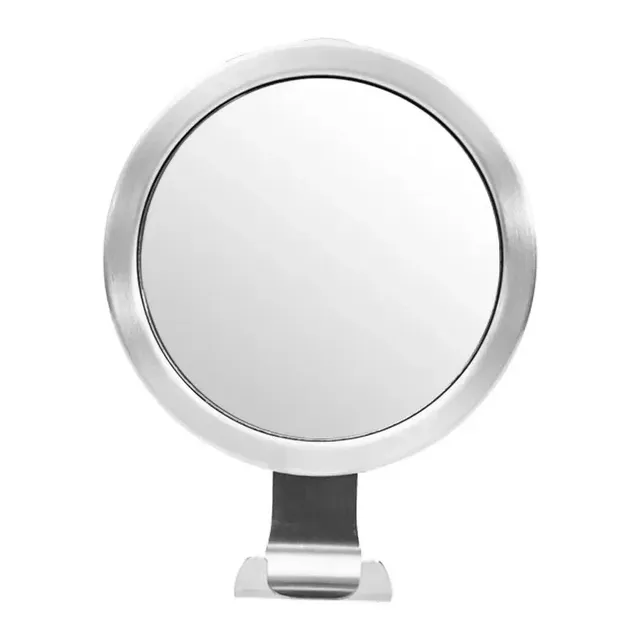 Miroir mural rond anti buée aluminium inoxydable brossé… – vue 5