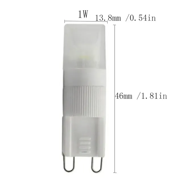 Ampoules LED G9 en Céramique pour Niket Extérieur – vue 6