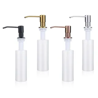 Distributeur savon encastrable inoxydable acier brossé finition noir…