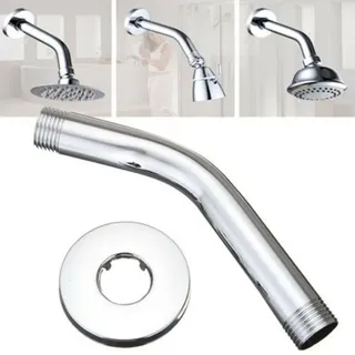 Pommeau de douche pluie argenté chromé