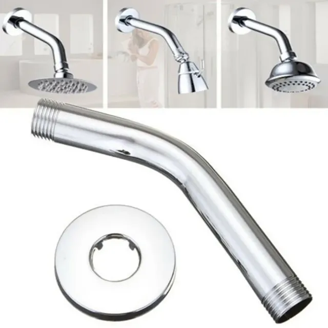 Pommeau de douche pluie argenté chromé