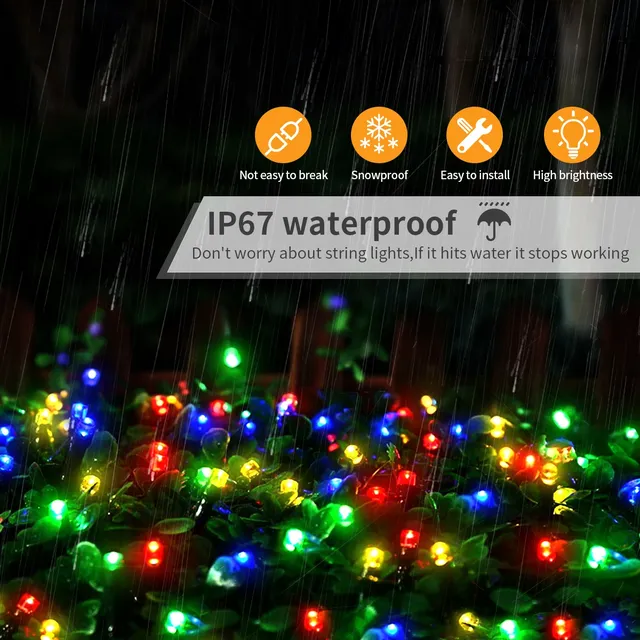 Guirlande lumineuse LED de noël – vue 5
