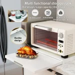 Nouveau plateau coulissant de cuisine multifonctionnel, armoire de rangement sur pied, étagère de cuisine, étagère coulissante extensible pour four à micro-ondes