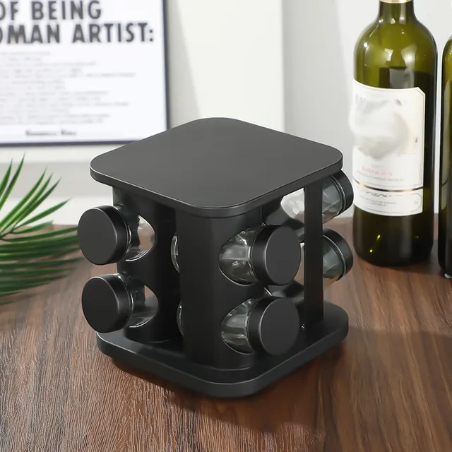 Étagère à épices rotative à 360 degrés en acier inoxydable – vue 3