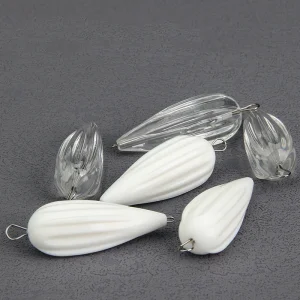 5 pcs/lot 3g 4.2g 7.2 coulage lent ou flottant eau lancer aide à la pêche flotteur bombe Bobber carpe leurre attirail