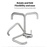 Robinet de cuisine pliant en acier inoxydable – vue 5