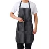 Lot trois tabliers cuisine unisexes coton polyester… – vue 4