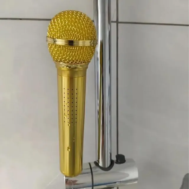 Pommeau de douche haute pression en forme de Microphone – vue 3