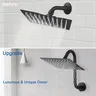 Bras douche mural acier inoxydable extension support… – vue 6