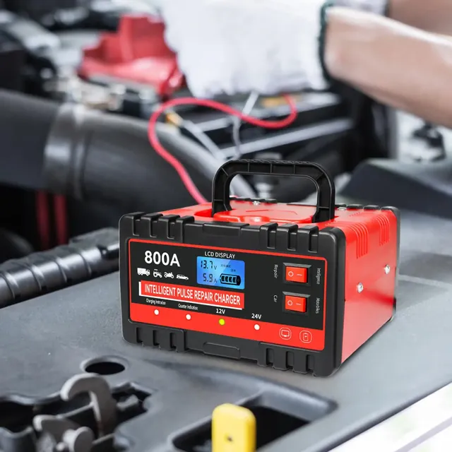 Chargeur batterie automobile intelligent multitension… – vue 4