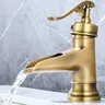 Robinets de lavabo robinet en laiton Antique salle de… – vue 6