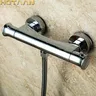 Mitigeur thermostatique mural chrome poli…