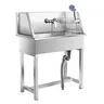 Baignoire toilettage animaux inoxydable pliable portable… – vue 6