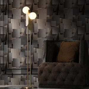 Papier peint auto-adhésif en PVC à grille tridimensionnelle, décoration de la maison, matériaux de construction, mur de fond de télévision, autocollants pour Restaurant Papier peint auto-adhésif en PVC à grille tridimensionnelle, décoration de la maison, matériaux de construction, mur de fond de télévision, autocollants pour Restaurant