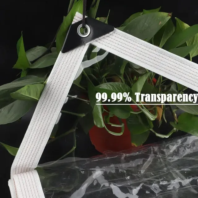Gril imperméable transparent en PVC personnalisé – vue 3