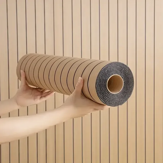 Panneaux muraux à grille texturée auto-adhésifs 3D – vue 2