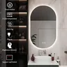 Miroir de salle de bain éclairé par LED – vue 4