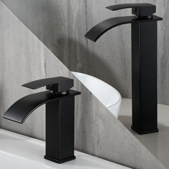 Robinet de lavabo en acier inoxydable – vue 3