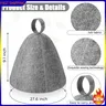 Hot Trend-6X Anti-chaleur Sauna chapeau épaissir laine… – vue 6