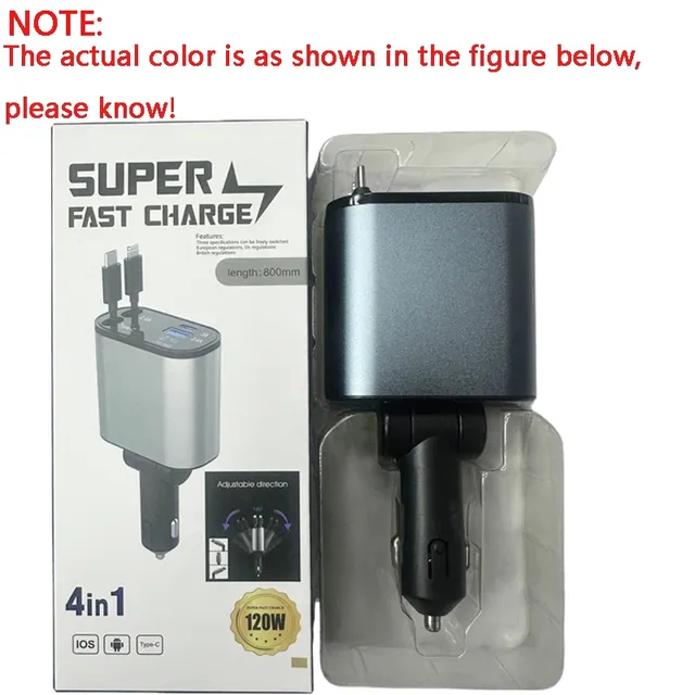 Nouveau chargeur de voiture flash numérique QC3.0… – vue 5