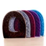 Housse siège toilette rembourrée velours microfibre… – vue 3