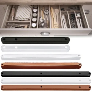 Glissières de tiroir en plastique, 10 pièces, 180/235/298mm, coureurs de traction de remplacement Glissières de tiroir en plastique, 10 pièces, 180/235/298mm, coureurs de traction de remplacement