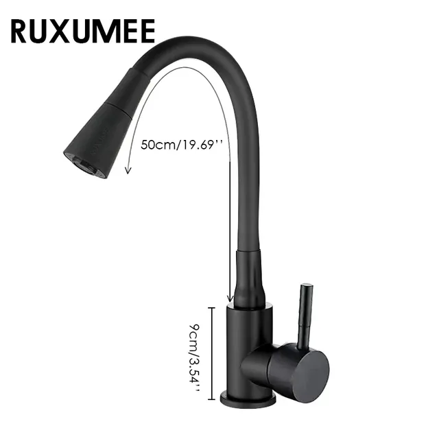 Robinet de cuisine Flexible et rotatif à 360 degrés – vue 6