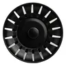 Filtre vidange noir inoxydable acier 78mm évier douche… – vue 1