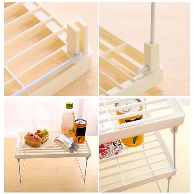 Étagère pliante empilable modulable compacte ajourée… – vue 5