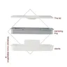 Support sac poubelle suspendu cuisine fixation sans… – vue 3