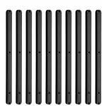 Glissières de tiroir de remplacement, lot de 10 coureurs de traction en plastique de 298 mm pour une fonctionnement fluide et silencieux dans diverses tiroirs