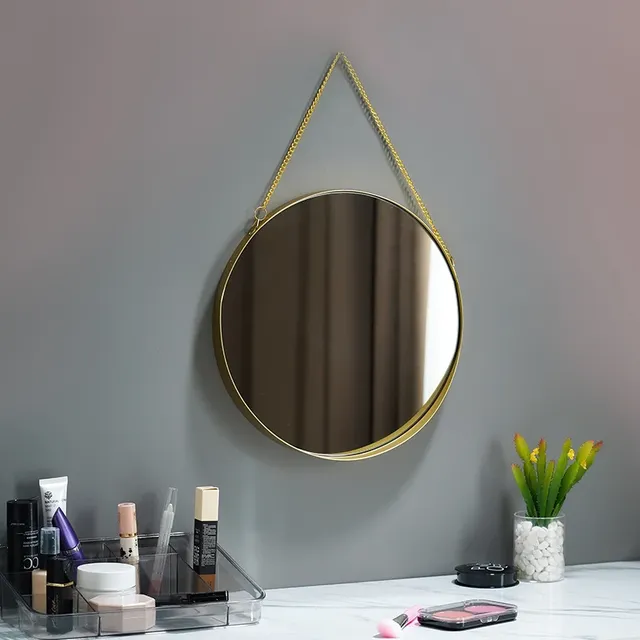 Miroir décoratif nordique en fer forgé – vue 4