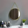 Miroir décoratif nordique en fer forgé – vue 4