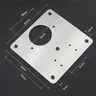 Kit de plaque de réparation de charnière d'armoire – vue 2