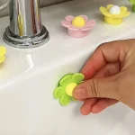 Bouchon de trou de débordement d&rsquo;évier en Silicone Durable, 1 pièce, empêche le débordement et le colmatage d&rsquo;eau, adapté aux lavabos de cuisine et de salle de bains