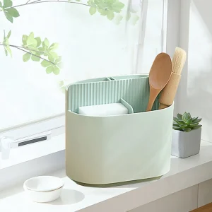 ABYN-organisateur de couverts de cuisine support de couteau multifonctionnel cuillère fourchette support de rangement boîte égouttoir support de rangement plateau étagère