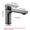 Baokemo Robinet mitigeur chaud-froid pour lavabo de… – vue 7