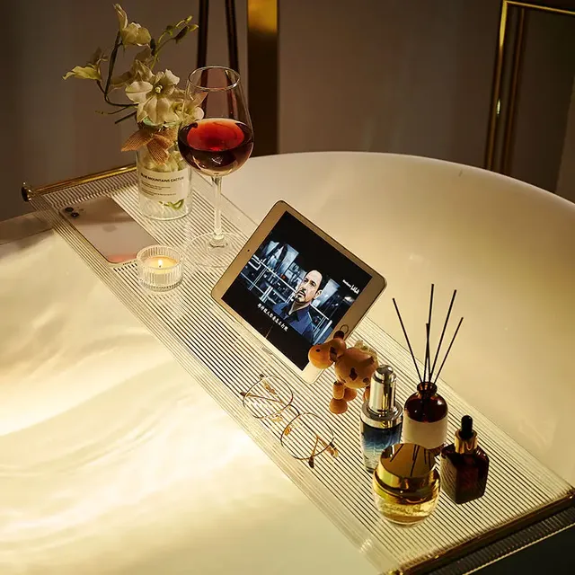 Rangement de baignoire en acrylique de haute qualité – vue 3
